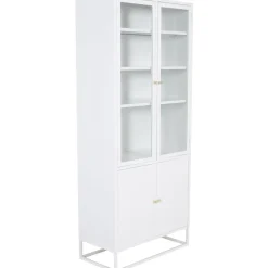 Vitriinikaappi Venture Home Bakal, 80x190cm, musta