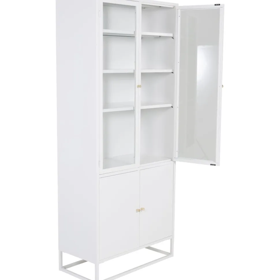 Vitriinikaappi Venture Home Bakal, 80x190cm, musta