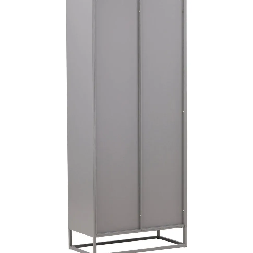 Vitriinikaappi Venture Home Bakal, 80x190cm, musta