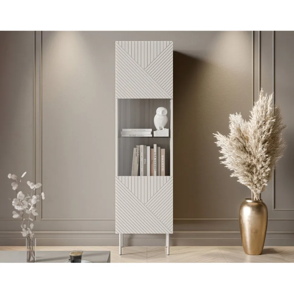 Vitriini Nomla Art Deco, 51x187cm, beige