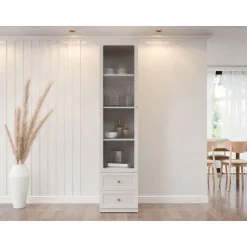 Vitriini Nomla FERENA 1D2SZ, 46x201cm, beige