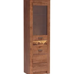 Vitriini Nomla INDIANAPOLIS 4 L, 56x192cm, valkoinen