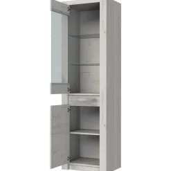 Vitriini Nomla INDIANAPOLIS 4 L, 56x192cm, valkoinen