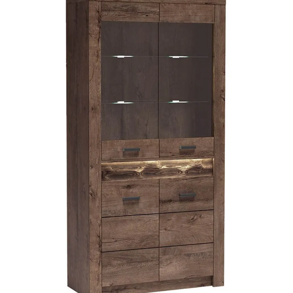 Vitriini Nomla INDIANAPOLIS 3, 93x192cm, ruskea
