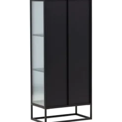 Vitriini Venture Home Garis, 40x160x70, musta