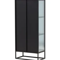 Vitriini Venture Home Garis, 40x160x70, musta