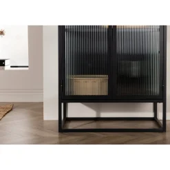 Vitriini Venture Home Garis, 40x160x70, musta