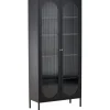 Vitriini Venture Home Lima, 80x180cm, musta teräs