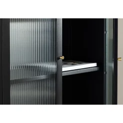 Vitriini Venture Home Lima, 80x180cm, musta teräs
