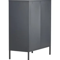 Vitriini Venture Home Misha, mesh-ovilla, 101.5x80cm, valkoinen