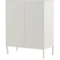 Vitriini Venture Home Misha, mesh-ovilla, 101.5x80cm, valkoinen