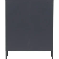 Vitriini Venture Home Misha, mesh-ovilla, 101.5x80cm, valkoinen