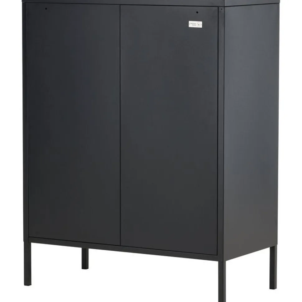 Vitriini Venture Home Misha, mesh-ovilla, 101.5x80cm, valkoinen