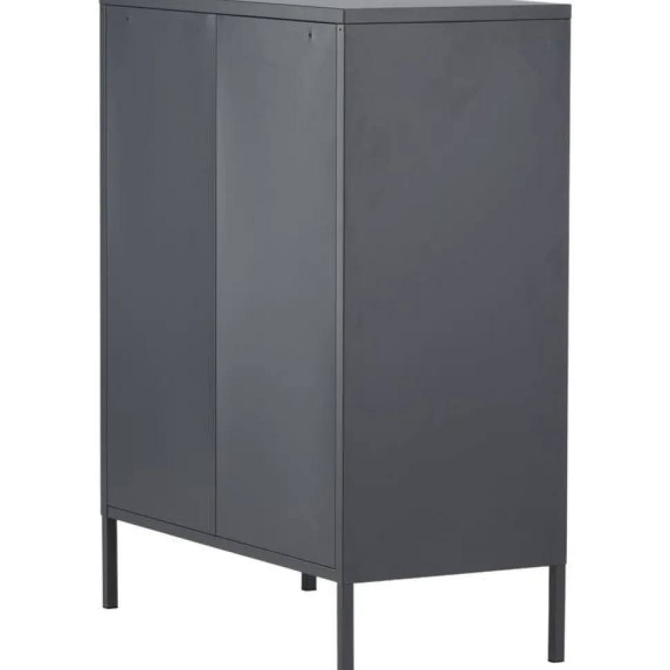 Vitriini Venture Home Misha, mesh-ovilla, 101.5x80cm, valkoinen