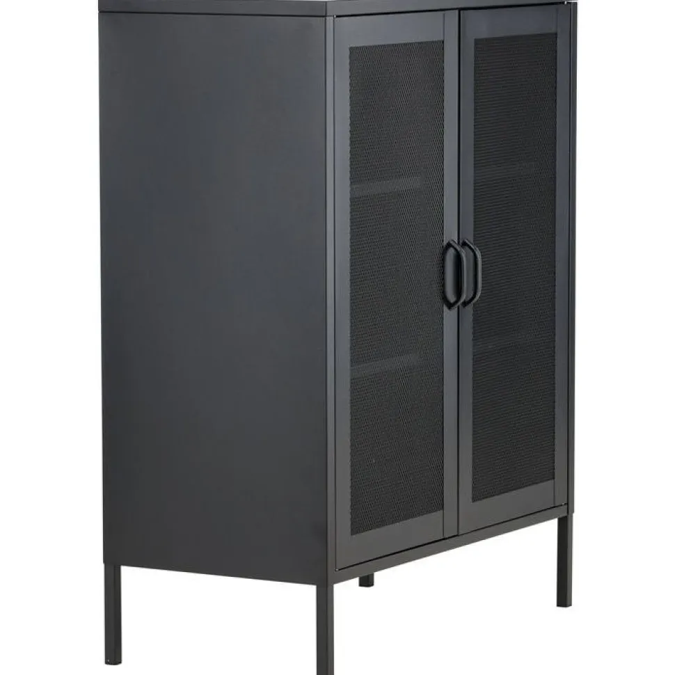 Vitriini Venture Home Misha, mesh-ovilla, 101.5x80cm, valkoinen