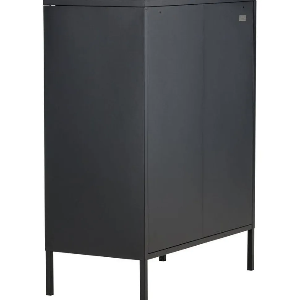 Vitriini Venture Home Misha, mesh-ovilla, 101.5x80cm, valkoinen