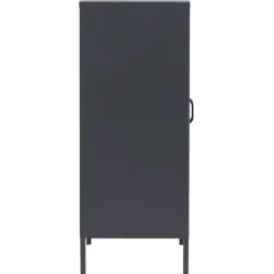 Vitriini Venture Home Misha, mesh-ovilla, 101.5x80cm, valkoinen