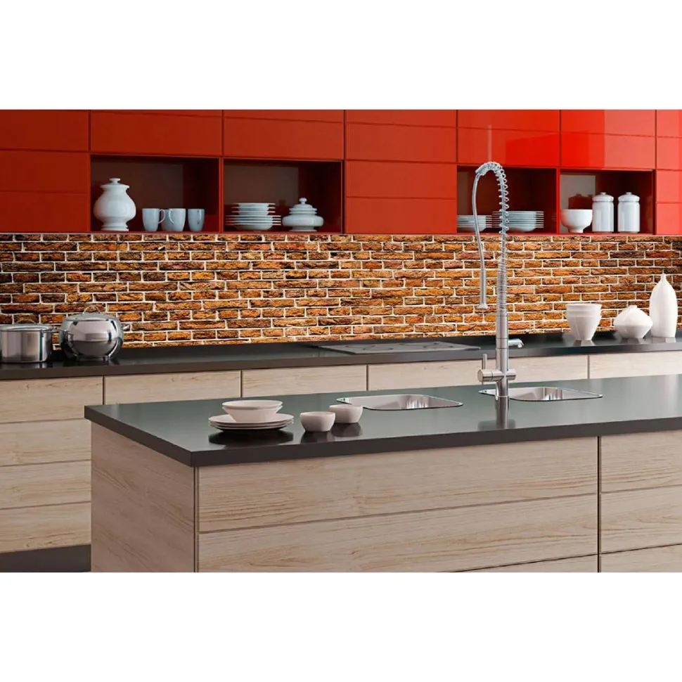 Välitilatarra Dimex Old Brick 180x60cm