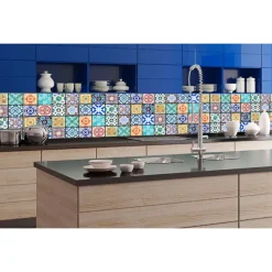 Välitilatarra Dimex Vintage Tiles 180x60cm