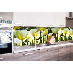 Välitilatarra Dimex White Tulips 180x60cm