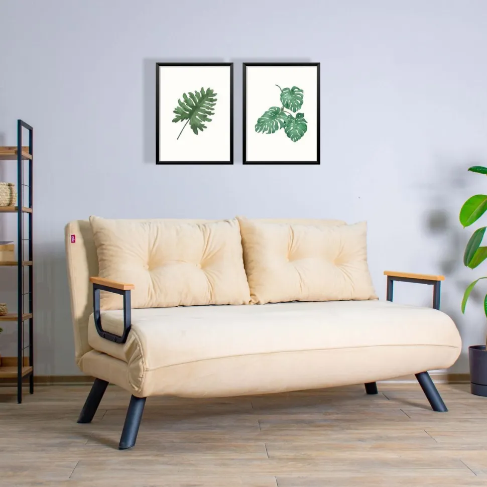 Vuodesohva Linento Furniture Sando, 2-istuttava, eri värejä