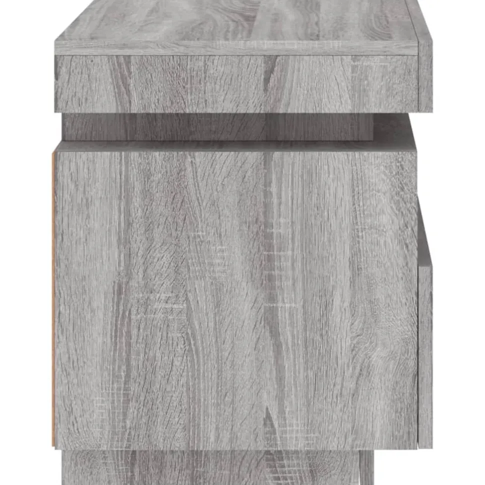 Yöpöydät LED-valoilla 40x39x48,5 cm, eri värejä ja pakkauskokoja (33073)
